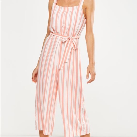 cotton on striped jumpsuit